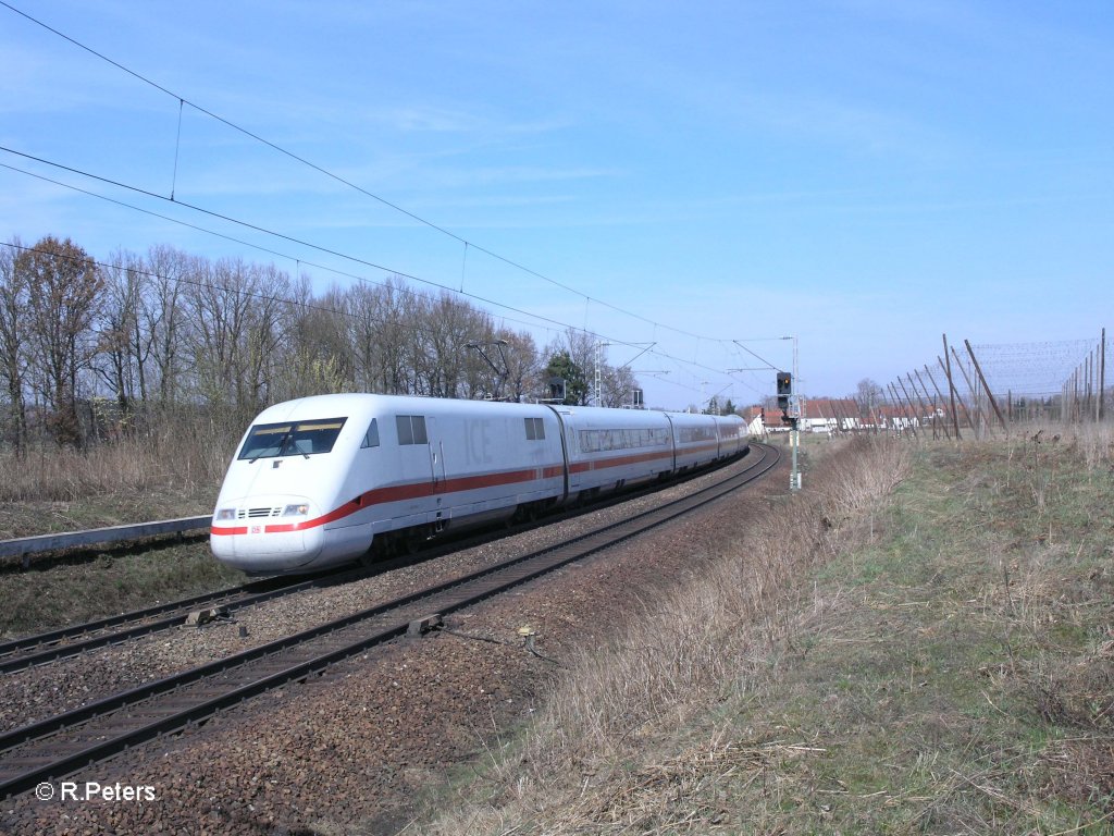 401 014-6 „ Friedrichshafen“ bei Rohrbach nach Mnchen HBF. 24.03.11
