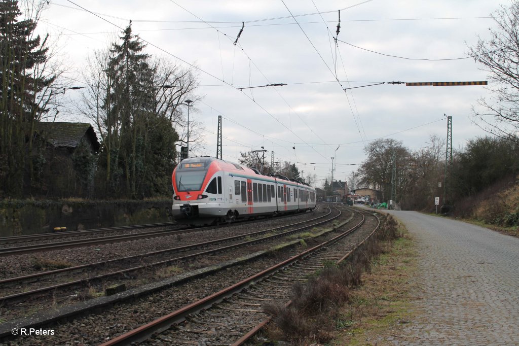 406 + 409 als SE25016 Neuwied - Frankfurt/Main in Hattenheim am Rhein. 18.12.12
