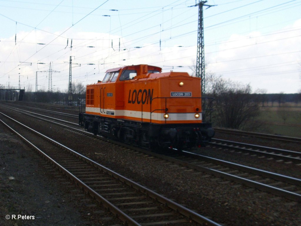LOCON 203 in Saarmund. 11.03.11