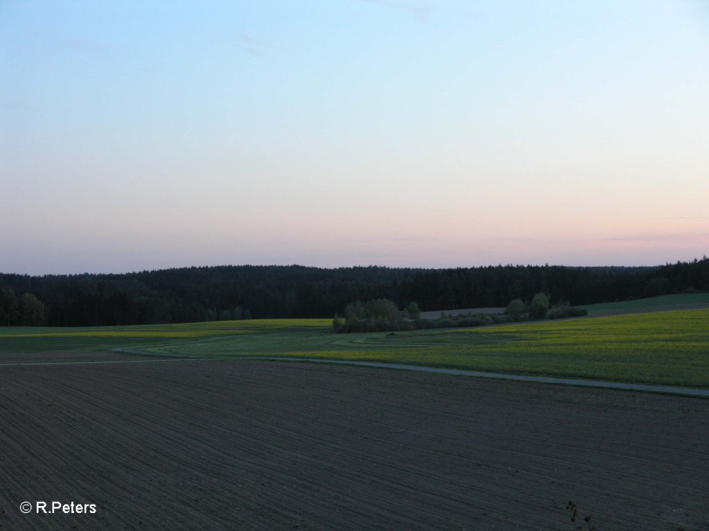 Sonnenuntergang in der Oberpfalz