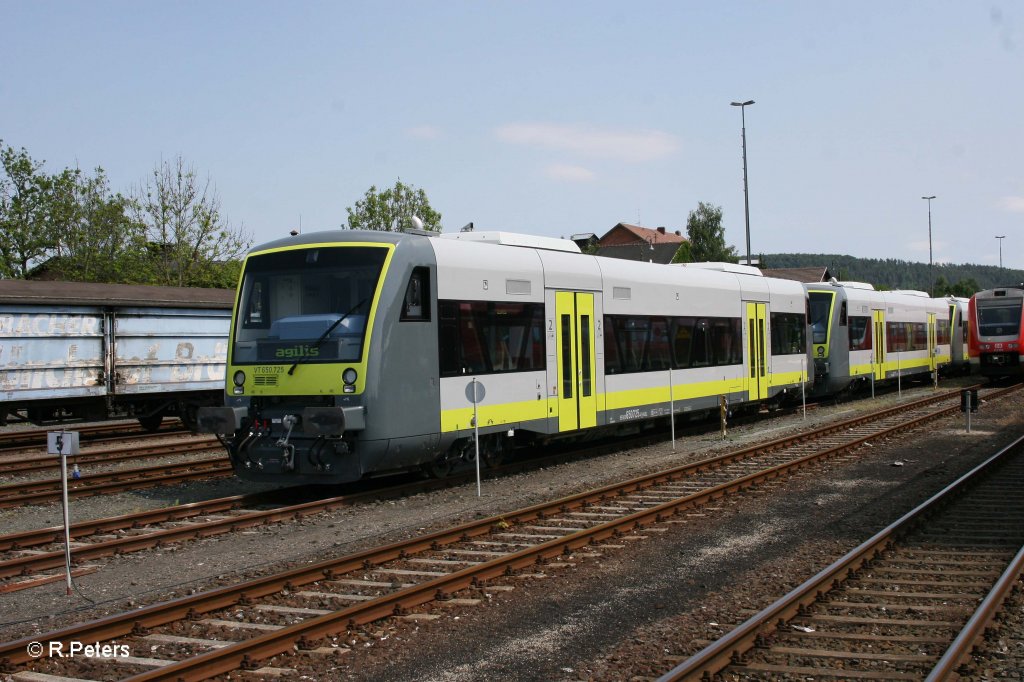 VT650 725 in Neuenmarkt-Wirsberg. 02.06.11
