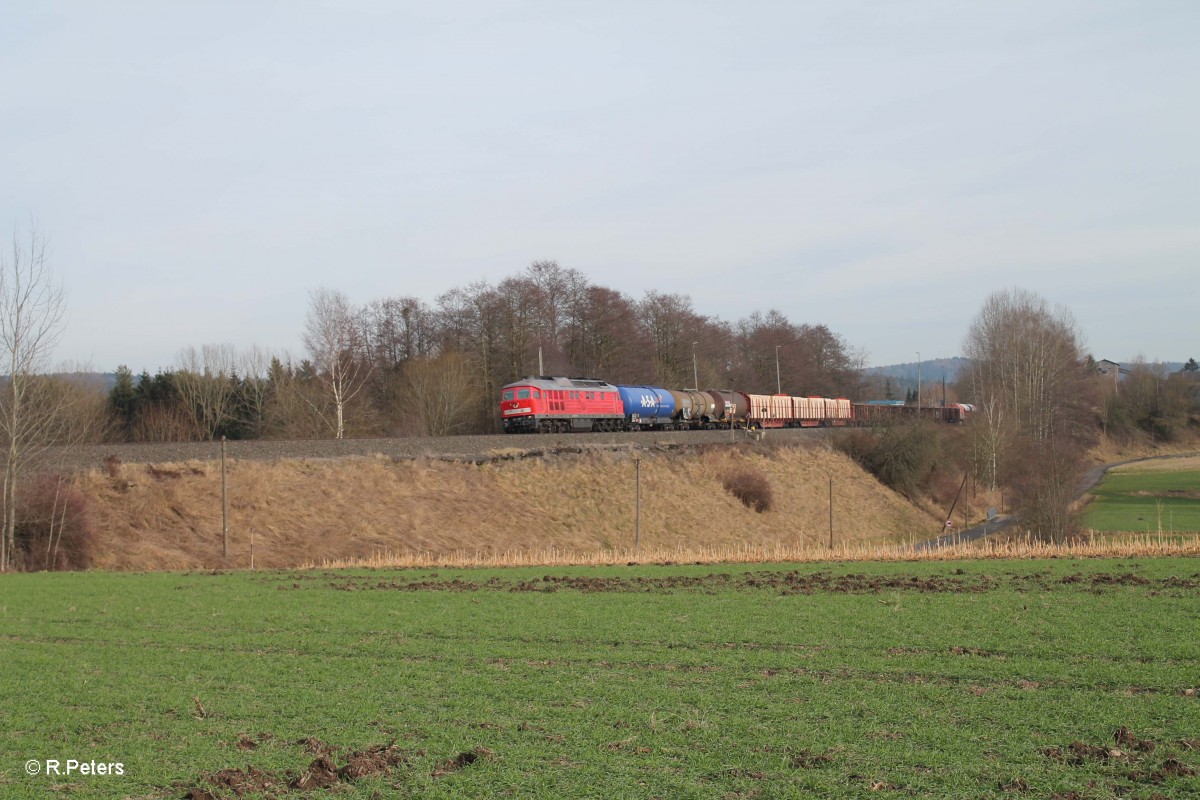 232 259 verlässt Pechbrunn mit dem 51723 Nürnberg - Leipzig 06.02.16