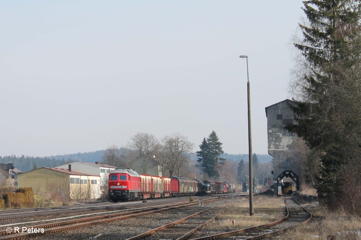 232 469-7 mit dem 51723 NNR - LLE Frankenwaldumleiter in Pechbrunn. 27.02.16