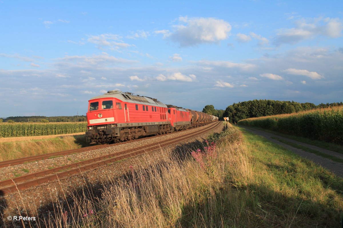 232 669-2 mit 189 019 und 51750 Nürnberg - Leipzig Engelsdorf bei Oberteich. 19.08.14