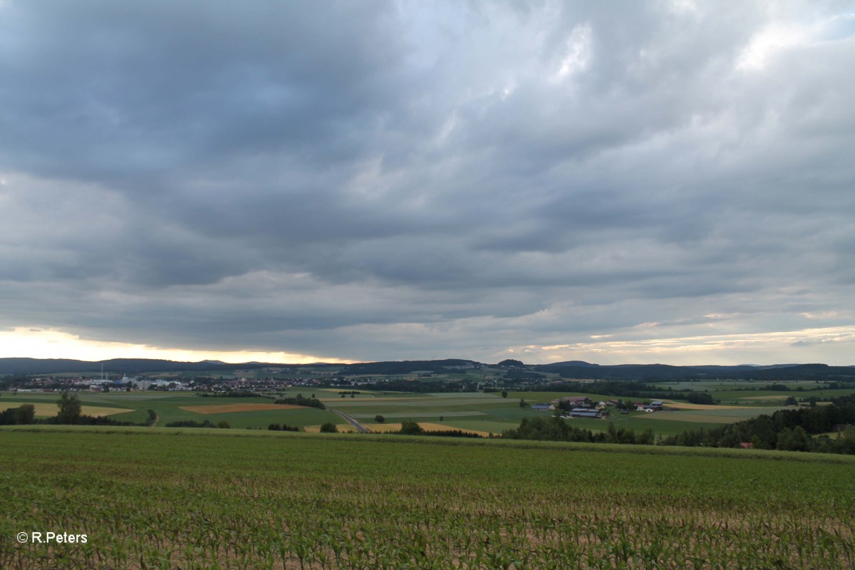 Bedrohliche Wolken in der Oberpfalz 19.06.14