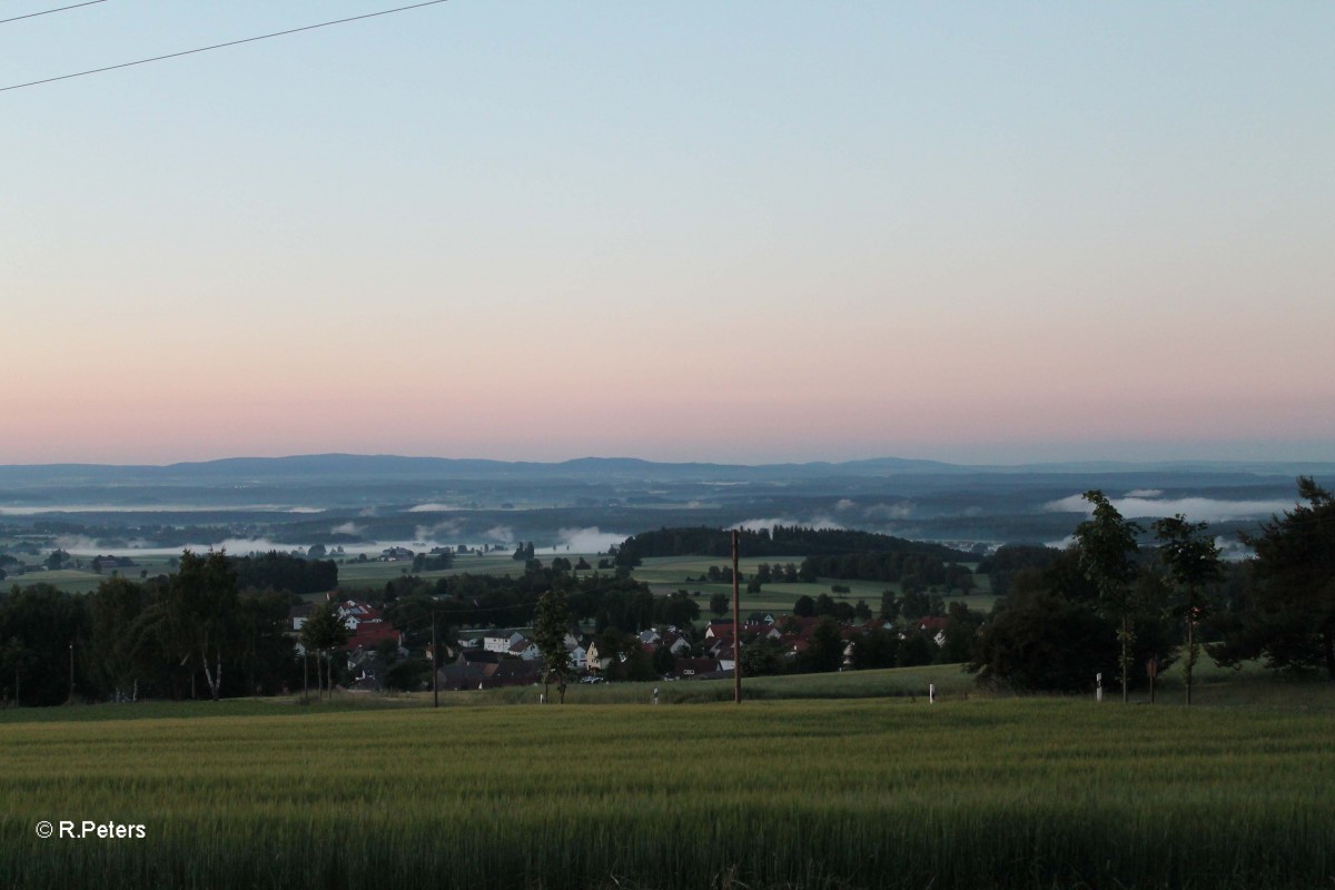 Blick vom Fuchsberg nach Wiesau