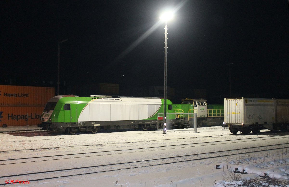 ER20 01 ist frisch am 21.01.17 in ihrem neuen Einsatzgebiet eingetroffen, Wiesau/Oberpfalz. 
