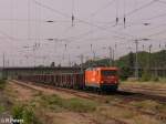 Arcelor 143 001 durchf�hrt Eisenh�ttenstadt mit einem Kokszug am 28.05.08