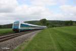 223 063 mit ALX84111 Hof - M�nchen bei Oberteich. 13.05.12