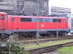 BR 111 111 009-7 wartet im BW-D�sseldorf Altstadt auf neue Dienste. 06.01.06
