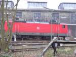 BR 143 143 353-1 im BW D�sseldorf-Altstadt 06.01.06