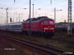 BR 234 234 346-5 erreicht Frankfurt/oder mit dem EC46 nach Berlin den Bahnhof Frankfurt/Oder. 26.10.06
