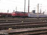 BR 234 234 144 verl�sst Frankfurt/Oder mit dem EC 45 nach Warschau. 28.03.08