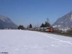 BR 4024 4024 086+ 084 auf dem Weg nach Rosenheim. 16.02.10