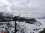 BR 4024 Ein Nachschuss von einem 4024 als S1 5114 nach Telfs Pfaffenhofen. 18.02.10