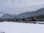 BR 4024 4024 057 erreicht gleich Kufstein mit der S1. 18.02.10