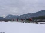 BR 4024 4024 084 zieht als S1 kurz hinter Kufstein vorbei. 18.02.10