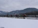 BR 4024 4024 084 auf dem Weg nach Kufstein als S1. 18.02.10
