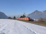 BR 425 Nachschuss von 425 143 bei Niederaudorf.