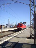 234 467-9 erreicht Frankfurt/Oder mit den EC46 Berlin-Warzawa-Express. 07.04.07