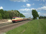 BR 101/864842/101-001-mit-dem-ake-rheingold 101 001 mit dem AKE Rheingold DZ 13418 Wien - Cottbus bei Fürth Unterfürberg. 12.05.24