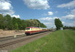 BR 101/864843/101-001-mit-dem-ake-rheingold 101 001 mit dem AKE Rheingold DZ 13418 Wien - Cottbus bei Fürth Unterfürberg. 12.05.24