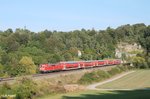 BR 111/520592/111-017-0-zieht-ein-re-aus 111 017-0 zieht ein RE aus München - Nürnberg aus den Esslinger Tunnel herraus. 24.09.16