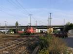BR 151/50118/151-034-6-zieht-ein-containerzug-an 151 034-6 zieht ein Containerzug an Regensburg Ost vorbei.09.09.09