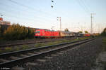 br-187-4/838258/187-202-7-mit-einem-gemischten-gueterzug 187 202-7 mit einem gemischten Güterzug in Nürnberg Hohe Marta. 27.09.23