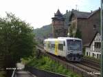 VT013 auf dme Weg nach Koblenz in Oberwesel.