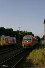 610 507-6 als RE 5282 Chep – Nrnberg in Marktredwitz.