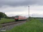 610 514 als RE3553 nach Regensburg bei Richt bei Schwandorf. 26.05.10