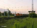 arcelor-eko-trans/40689/lok-6263-durchfahren-eisenhuettenstadt-mit-ein Lok 62+63 durchfahren Eisenhttenstadt mit ein leeren Kohlezug. 19.05.08