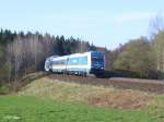 arriva-landerbahn-express-alex/132108/223-069-mit-alx84121-nach-muenchen 223 069 mit ALX84121 nach Mnchen bei Oberteich. 09.04.11