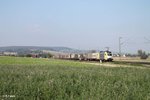 Dispo/520234/es64-u2--011-zieht-ein-klv-zug ES64 U2- 011 zieht ein KLV-Zug nach Süden kurz vor Treuchtlingen bei Wettelsheim. 24.09.16