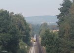 266 442 zieht den Rüdersdorfer Zementzug nach Regensburg durchs Naabtal. 28.08.16