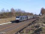 mrce-mitsui-rail-capital-europe/130431/es64-f4-035-mit-autozug-bei ES64 F4 035 mit Autozug bei Fahlenbach. 24.03.11