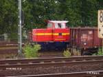 Lok II steht in Dsseldorf Hamm und wartet auf neue Aufgaben. 02.08.06