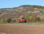 NeSa - Neckar-Schwarzwald-Alb mbH/634078/211-041-9-rollt-solo-in-richtung 211 041-9 rollt solo in Richtung Süden bei Thüngersheim. 13.10.18