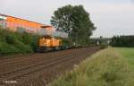 Northrail/157428/275-803-mak-g1206-mit-dgs95299 275 803 MaK G1206 mit DGS95299 Containerzug nach Nrnberg bei Weiden. 01.09.11