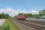 OHE Osthannoversche Eisenbahnen AG/503814/270082-beim-umsetzten-in-wiesau-260516 270082 beim Umsetzten in Wiesau. 26.05.16