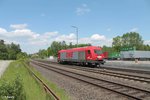 OHE Osthannoversche Eisenbahnen AG/503815/270082-beim-umsetzten-in-wiesau-260516 270082 beim Umsetzten in Wiesau. 26.05.16