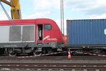 OHE Osthannoversche Eisenbahnen AG/506620/lok-und-waggon-in-einander-verkeilt Lok und Waggon in einander verkeilt