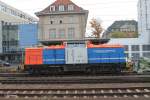 203 214-2 ex NBE jetzt Sonatica Logistics abgestellt in Darmstadt HBF. 23.10.15