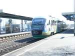 Vogtlandbahn/46457/leider-eine-ueberbelichtet-aufnahme-von-vt04 Leider eine berbelichtet Aufnahme von VT04 in Wiesau/Oberpfalz. 03.04.09