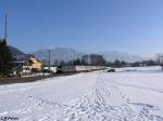 MRCE (Mitsui Rail Capital Europe) 189 099 zieht bei Oberaudorf ein IC nach M�nchen. 16.02.10