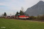 1144 274 mit VW-Zug zum Brenner bei Niederaudorf.