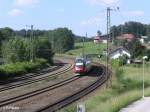 Kurz drauf verlsst Hellwang-Elixhausen ein 4024 mit der S2 nach Linz HBF. 13.06.09