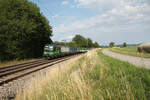 european-locomotive-leasing-ell/825584/193-765-mit-einem-setg-leer-holzzug 193 765 mit einem SETG Leer-Holzzug bei Pölling in Richtung Nürnberg. 16.07.23