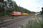 rts-rail-transport-service-gmbh/827746/1216-902-mit-einem-langem-bauzug 1216 902 mit einem langem Bauzug in Ochenbruck. 12.09.23